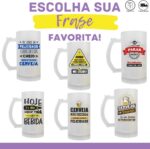 Caneca de Vidro Premium 500ml: presente elegante e resistente para cerveja, chopp, churrasco e festas. - Imagem 4