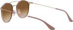 Óculos de sol arredondado Ray-Ban adulto unissex: estilo clássico e proteção para comprar com confiança - Imagem 6