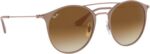 Óculos de sol arredondado Ray-Ban adulto unissex: estilo clássico e proteção para comprar com confiança - Imagem 13