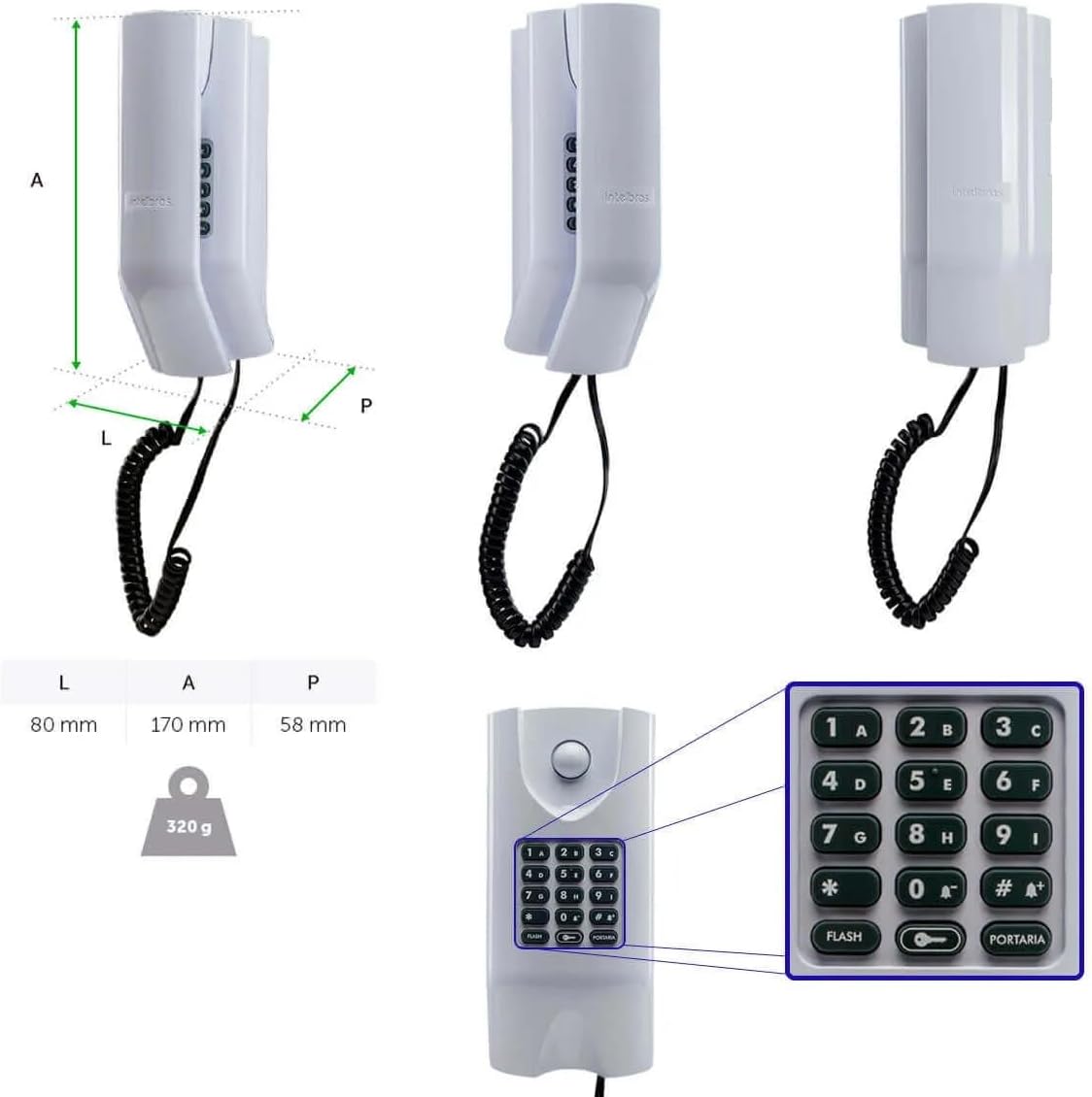 Kit Porteiro Intelbras 6 pontos com 12 tags: mais segurança e controle para prédios e residências. - Imagem 6