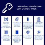 Kit Fechadura Eletrônica AGL Ultra Card Preta com 10 chaves digitais, alta segurança e acesso rápido para portas e portões. - Imagem 4