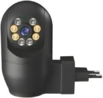 Câmera de Segurança Domo S21-preto 1080p Full HD com visão noturna e detecção de movimento para monitoramento residencial completo - Imagem 5