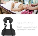 Berço Facial Ajustável em U para Mesa de Massagem com apoio para mãos e conforto superior - Imagem 3