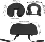 Berço Facial Ajustável em U para Mesa de Massagem com apoio para mãos e conforto superior - Imagem 4