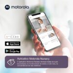 Câmera Babá Eletrônica Motorola HD PIP1000 com zoom digital, Wi‑Fi seguro e conversação bidirecional para monitorar seu bebê com praticidade. - Imagem 5