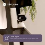 Câmera Babá Eletrônica Motorola HD PIP1000 com zoom digital, Wi‑Fi seguro e conversação bidirecional para monitorar seu bebê com praticidade. - Imagem 7