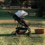 Carrinho de Bebê Cosco Kids Lummy Cinza Gelo: assento 2 em 1, reversível e compacto para acompanhar o bebê até 22 kg. - Imagem 5