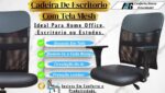 Cadeira de Escritório Ergonômica NR17: conforto, apoio lombar e ajuste ideal para home office e trabalho. - Imagem 6