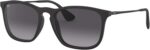Óculos de Sol Ray-Ban Chris 0RB4187L 622/8G Tam 54 com estilo e proteção para um visual marcante. - Imagem 3