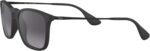 Óculos de Sol Ray-Ban Chris 0RB4187L 622/8G Tam 54 com estilo e proteção para um visual marcante. - Imagem 4