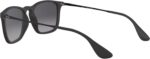 Óculos de Sol Ray-Ban Chris 0RB4187L 622/8G Tam 54 com estilo e proteção para um visual marcante. - Imagem 6