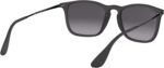 Óculos de Sol Ray-Ban Chris 0RB4187L 622/8G Tam 54 com estilo e proteção para um visual marcante. - Imagem 9