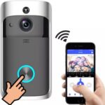 Campainha Inteligente com Câmera WiFi e Interfone Sem Fio com Visão Noturna e Receptor Inclusos - Imagem 6
