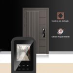 Fechadura Digital Inteligente com Câmera: biometria, senha, cartão, chave e app Tuya para acesso remoto seguro - Imagem 7