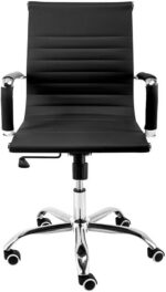 Moob Cadeira de Escritório Executiva Boston Giratória com relax, conforto e design elegante para home office. - Imagem 3