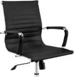Moob Cadeira de Escritório Executiva Boston Giratória com relax, conforto e design elegante para home office. - Imagem 7