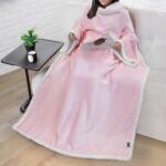 Cobertor PAVILIA com mangas: quente, extra macio e funcional para relaxar com conforto total - Imagem 9