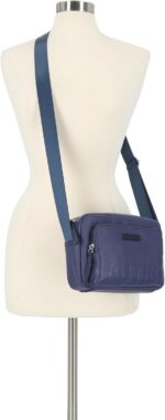 Bolsa tiracolo ajustável Nautica feminino: estilo e praticidade para o dia a dia. - Imagem 6