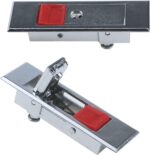 Semetall Fechadura Elétrica MS603 para armário: segurança prática, chave universal e instalação para portas de 4 mm. - Imagem 3