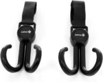 Safety 1st Gancho Duplo Black: suporte de até 3kg, fecho em velcro e versatilidade para compras com praticidade. - Imagem 3