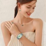 Pulseira esportiva de silicone para Apple Watch: conforto, resistência e ajuste perfeito para homens e mulheres. - Imagem 4