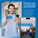 Câmera Inteligente Externa Velds 2K Wi-Fi IP66: visão noturna, detecção de movimento e áudio bidirecional para segurança total - Imagem 4