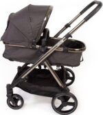 Safety 1st Carrinho de Bebê Discover Black Chrome: conforto, segurança e versatilidade para passeios em qualquer fase. - Imagem 5
