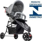 Carrinho de Bebê EasyGo KaBaby cinza: dobrável, leve e prático para até 15kg. - Imagem 11