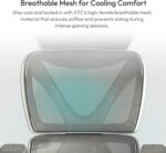 Cadeira Ergonômica XTC Mesh Cinza ThunderX3: conforto e ajuste ideal para longas horas de uso. - Imagem 5