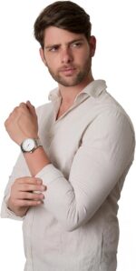 Relógio Masculino Vanglore Nexus 8515a em aço inoxidável 44mm: estilo e durabilidade para sua compra ideal - Imagem 3