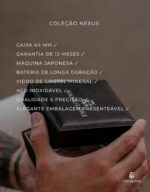 Relógio Masculino Vanglore Nexus 8515a em aço inoxidável 44mm: estilo e durabilidade para sua compra ideal - Imagem 5