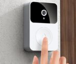 Campainha Interfone Inteligente Wi-Fi com Câmera: monitore a porta em tempo real com áudio bidirecional e alertas instantâneos. - Imagem 3