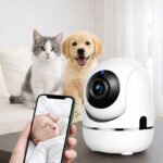Câmera IP WiFi Premium 1080p com visão 360°, visão noturna e alerta de movimento para máxima segurança. - Imagem 9