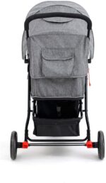 Carrinho de Passeio Para Bebê Delta Voyage: conforto, encosto reclinável e capota retrátil para até 15kg. - Imagem 5