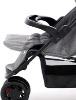 Carrinho de Passeio Para Bebê Delta Voyage: conforto, encosto reclinável e capota retrátil para até 15kg. - Imagem 7