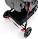 Carrinho de Passeio Para Bebê Delta Voyage: conforto, encosto reclinável e capota retrátil para até 15kg. - Imagem 9