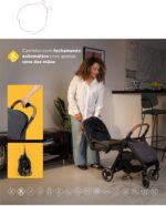 Travel System Safety 1st Spark Plus Trio com Isofix: conforto, praticidade e segurança do nascimento aos 22 kg. - Imagem 3