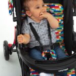 Carrinho de Passeio Para Bebê Delta Voyage: conforto, encosto reclinável e capota retrátil para até 15kg. - Imagem 13