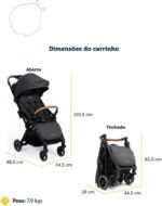 Travel System Safety 1st Spark Plus Trio com Isofix: conforto, praticidade e segurança do nascimento aos 22 kg. - Imagem 8