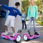 Hoverboard Elétrico FINYQBET com Bluetooth, LED, 15km/h e bateria 4400mAh para diversão e mobilidade segura. - Imagem 8