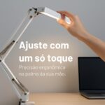 Luminária LED de Mesa com Braço Articulado: iluminação ajustável, fixação por clamp e conforto ideal para home office, estudo e leitura - Imagem 5