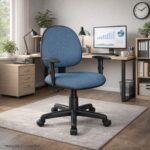 Cadeira de Escritório Regall com conforto ergonômico, ajuste de altura, mobilidade 360° e estrutura resistente para home office e escritório. - Imagem 8