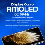 Tecno Spark 40 Pro Plus 8GB +256GB Moon Titanium: AMOLED 6.78” 144Hz, 50MP, 8GB RAM e bateria 5200mAh com 45W. - Imagem 3