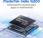 Tecno Spark 40 Pro Plus 8GB +256GB Moon Titanium: AMOLED 6.78” 144Hz, 50MP, 8GB RAM e bateria 5200mAh com 45W. - Imagem 7