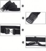 Cinto esportivo de náilon ajustável: resistente, respirável e ideal para uso casual diário masculino - Imagem 5