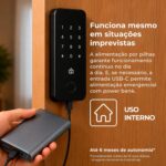 Fechadura Digital Positivo com biometria, senha e tag: mais segurança, praticidade e instalação fácil para sua casa. - Imagem 7