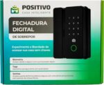 Fechadura Digital Positivo com biometria, senha e tag: mais segurança, praticidade e instalação fácil para sua casa. - Imagem 9
