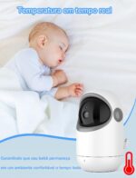TakTark Babá Eletrônica 4.3" sem Wi-Fi com câmera, áudio, visão noturna e zoom para total segurança do bebê - Imagem 8
