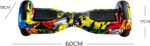 Hoverboard Skate Elétrico 6.5" Brinovar com LED, Bluetooth e equilíbrio dinâmico para diversão com estilo. - Imagem 6