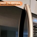 Maçaneta Samsung DE94-02933A resistente, fácil de instalar e com 2 parafusos inclusos. - Imagem 5